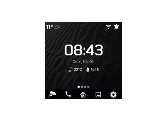 VIP40 4 İnç IP Daire Monitörü